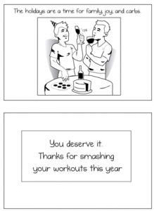 personal trainer holidays