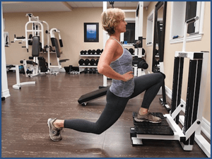 Front-foot-elevated split squat.