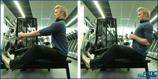 Personal trainer upper crossed syndrome