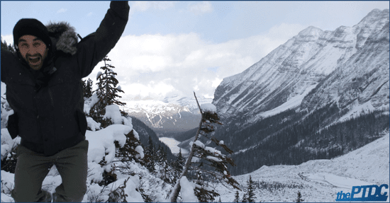 Lake Louise hike the day before my 29th birthday.