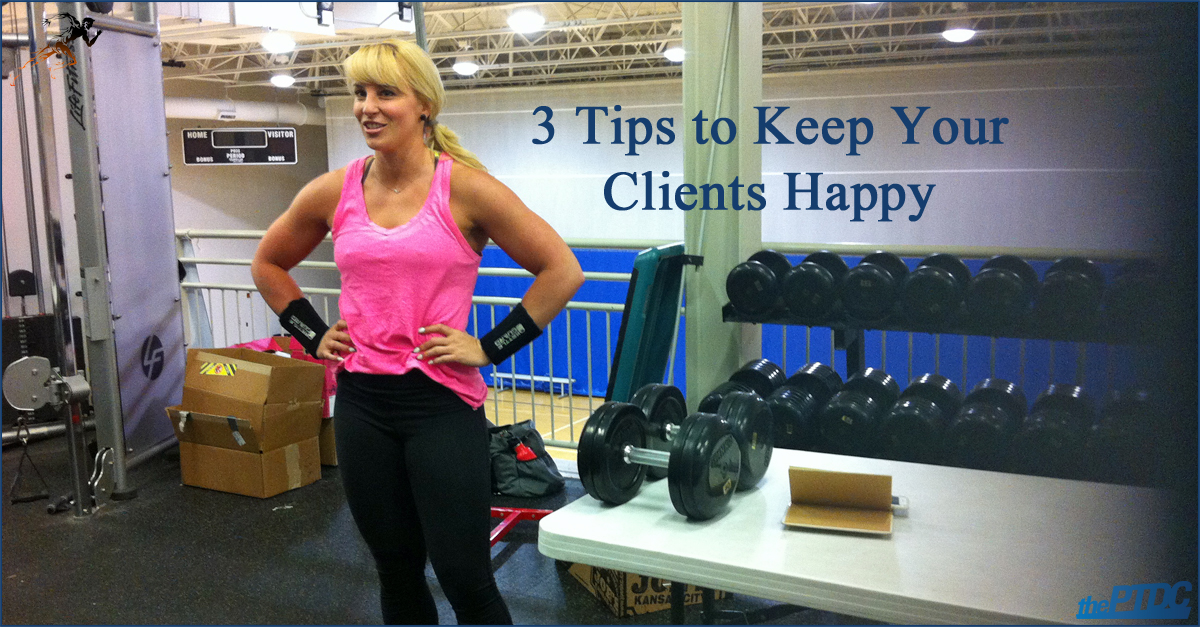 fitness clients client keep happy ways theptdc does retention