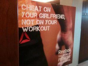 reebok cheat on your girlfriend