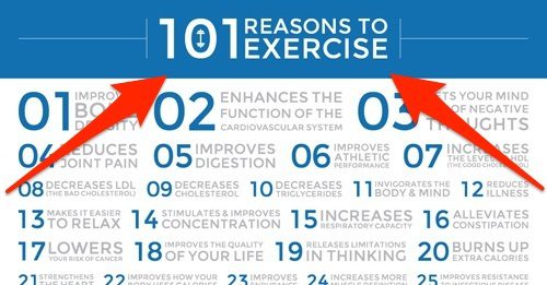 reasons to exercise