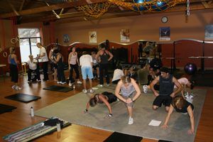 Become a personal trainer group exercise