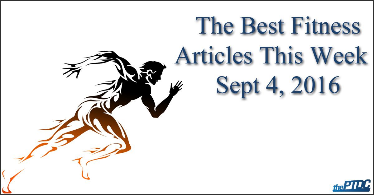 Best Fitness Articles of the Week, September 4