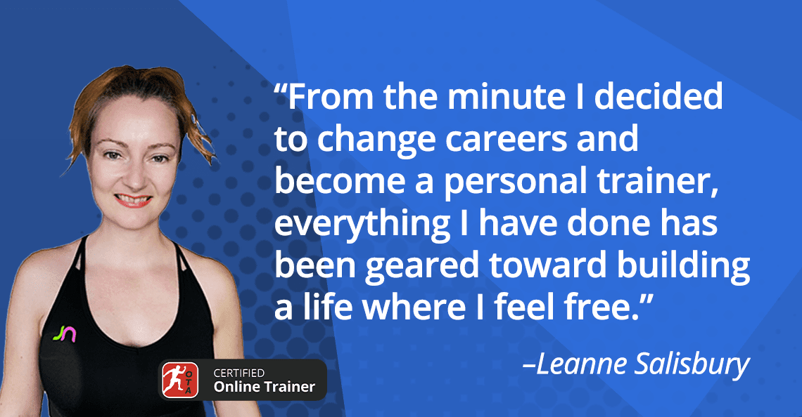 How to become a successful online trainer - Leanne Salisbury